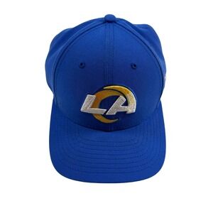 New Era 9FORTY Los Angeles Rams Snapback Hat Royal Blue NFL LA Logo Cap